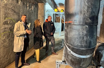 Entra en funcionament la unió de les xarxes de calor de la vall central 