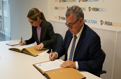 FEDA i UNICEF Andorra signen un conveni de col·laboració per als anys 2025 i 2026